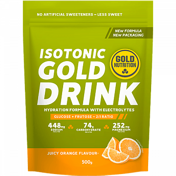 GoldNutrition Isotonic Gold Drink (Orange) 500g-AFT Gear Garage