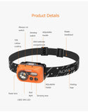 AONIJIE Sensor Headlamp 200 Lumens-Headlamp-AFT Gear Garage