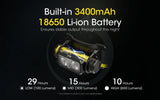 NITECORE NU43 1400 Lumens Rechargeable Headlamp-AFT Gear Garage