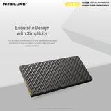 Nitecore Power Bank NB10000 Carbon Fiber Energy Brick GEN2-Outdoor Power-AFT Gear Garage