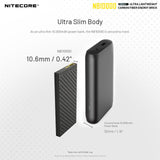 Nitecore Power Bank NB10000 Carbon Fiber Energy Brick GEN2-Outdoor Power-AFT Gear Garage