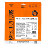 EXPEDITION FOODS Chicken Tikka with Rice (800 kcal) [Gluten Free]-AFT Gear Garage