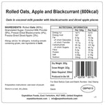 EXPEDITION FOODS Rolled Oats, Apple and Blackcurrant (800 kcal) [Dairy Free, Vegetarian, Vegan]-AFT Gear Garage