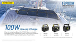 Nitecore FSP100 - 100W Waterproof Foldable Solar Panel Charger-Outdoor Power-AFT Gear Garage