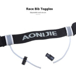 AONIJIE Race Number Belt-Accessories-AFT Gear Garage