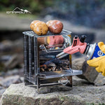 CAMPOUT Wood Burning Stove-Camping Grill-AFT Gear Garage